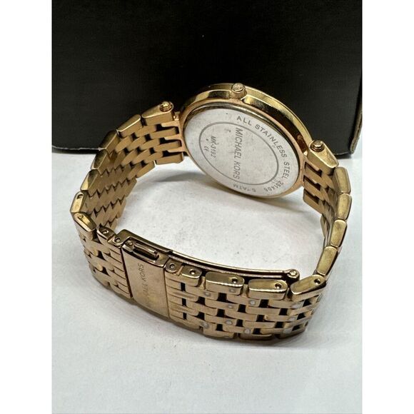 Michael Kors Darci MK3192 Women Rose Gold Analog Dial Quartz Wrist Watch JNA224